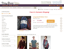 Tablet Screenshot of dizzysheep.com